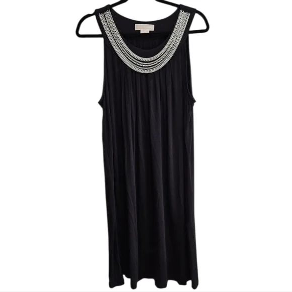 princess polly baby blue dress MICHAEL Michael Kors | Dresses | Michael Kors X Plus Size Womens Tank Dress  Tunic Top Silver Chains Black 19